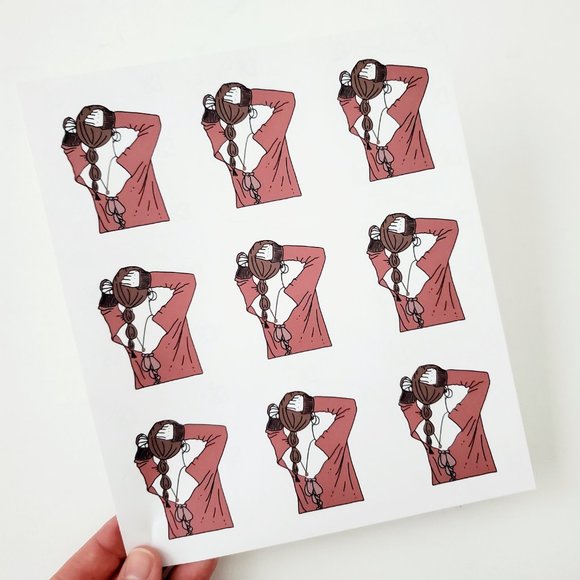 LB042 Poshmark Fashionista Stickers [Price Firm] - Picture 4 of 9